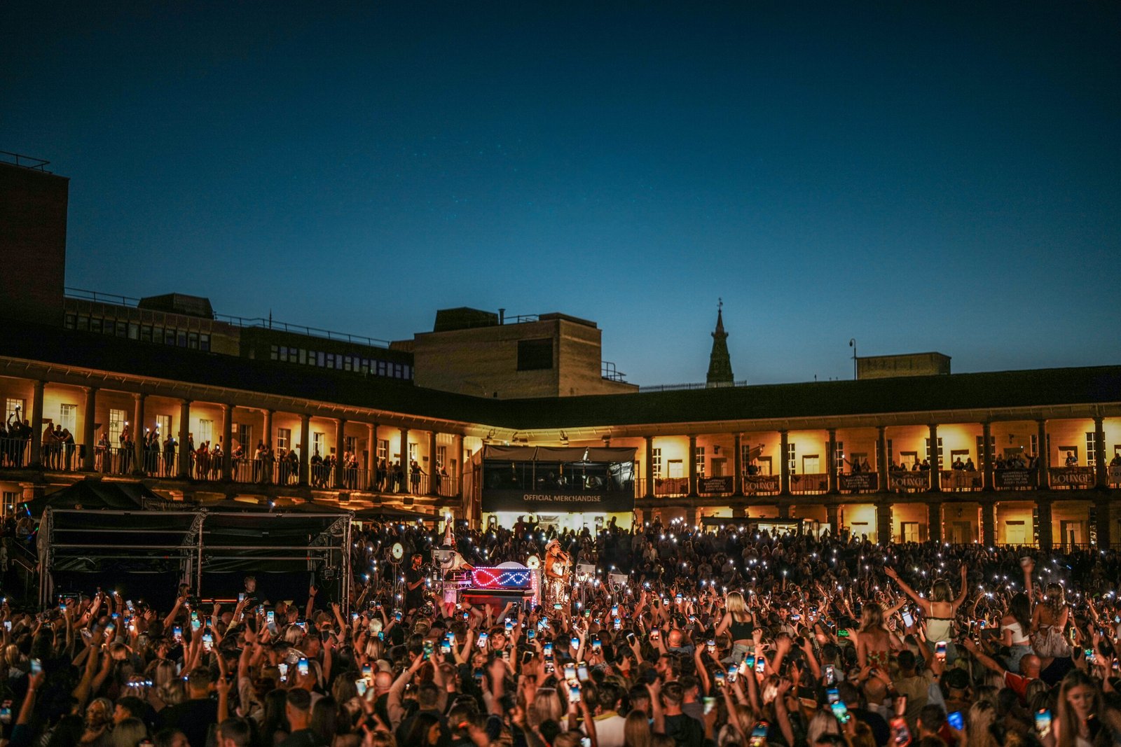 Previous Piece Hall live event crowd and stage moment